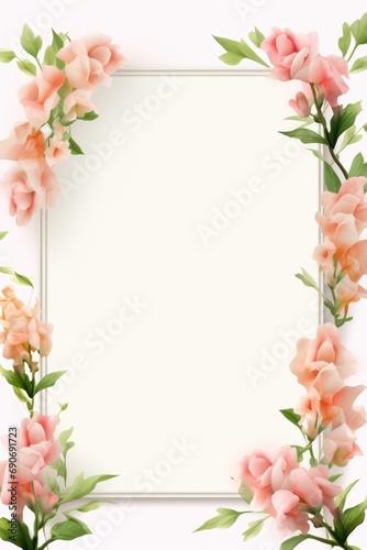Snapdragon Symphony Frame isolated on white