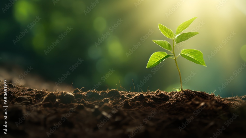 The concept of coffee sapling growth, The concept of coffee sapling growth,