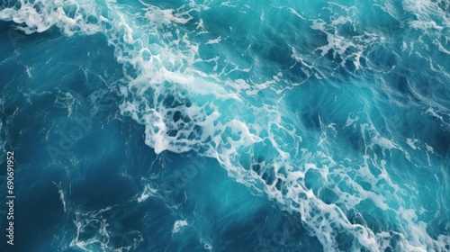 surface waves, sea water, strong winds, © venusvi