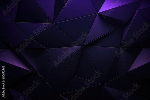 A purple abstract background with triangles