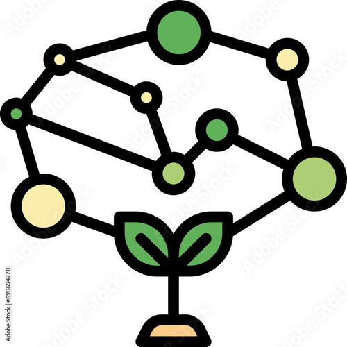 farming network color style icons