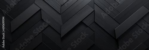 黒色の壁のパネルのテクスチャの背景画像,Black Wall Panel Texture Background Image,Generative AI	 photo