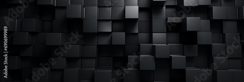黒色の壁のパネルのテクスチャの背景画像,Black Wall Panel Texture Background Image,Generative AI 