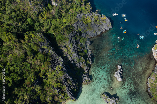 Aerial view of Cadlao Lagoon © Hector