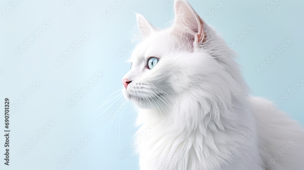 portrait of a cat, pet photography, ai