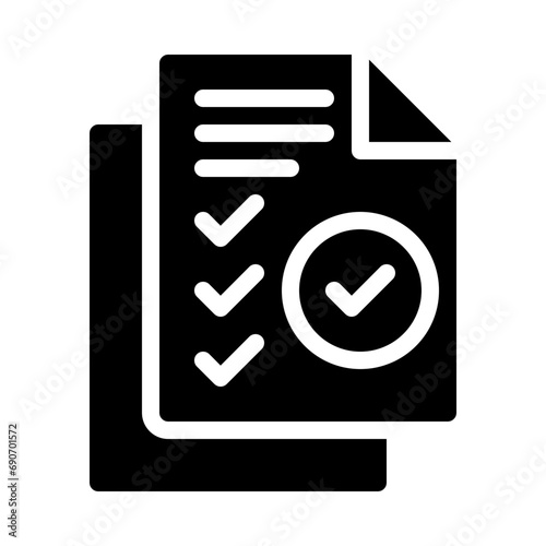 checked glyph icon