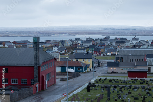 village in Vardø island