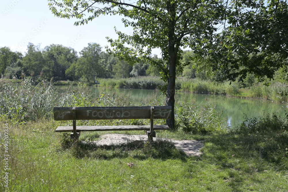 Obraz premium erlebnislandschaft erdekaut