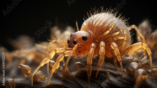 microscopic beetle lice insect © Wajahat Rasool