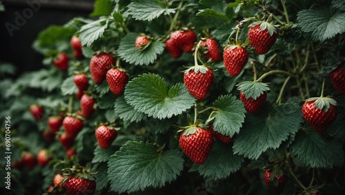 A Lush Harvest of Fresh, Juicy Strawberries