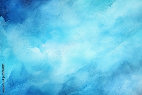 Light sky Blue abstract watercolor grunge background