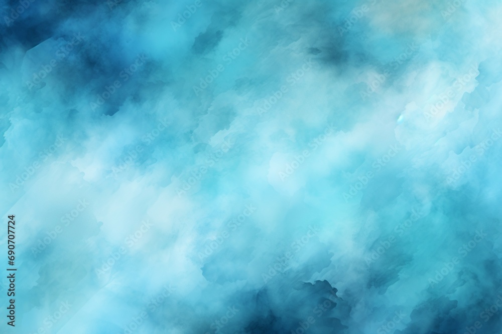Obraz premium Light sky Blue abstract watercolor grunge background