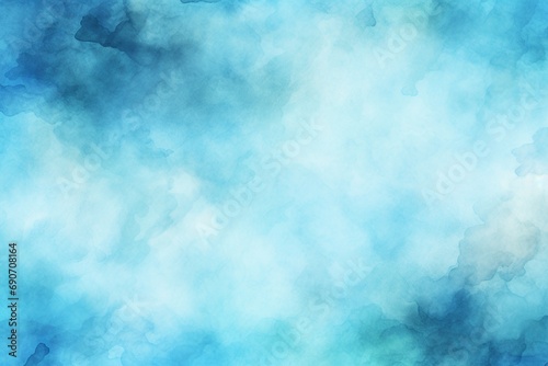 Light sky Blue abstract watercolor grunge background