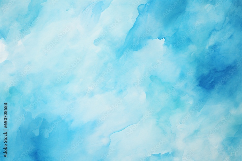 Fototapeta premium Light sky Blue abstract watercolor grunge background
