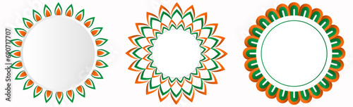 
26 january, republic day,  flowers, shape, flag, Indian independence day theme, orange white green design, Vector Illustration, indian flag background, india festival,Kargil Vijay Diwas,