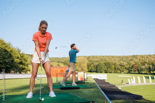 Fairway Finesse: Young Love on the Course