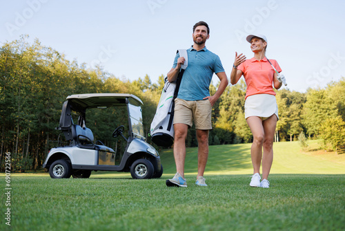 On Course Romance: Golfing Partners