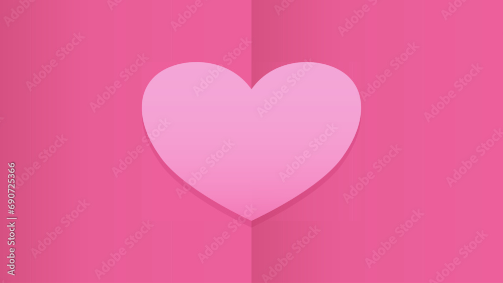 pink heart background