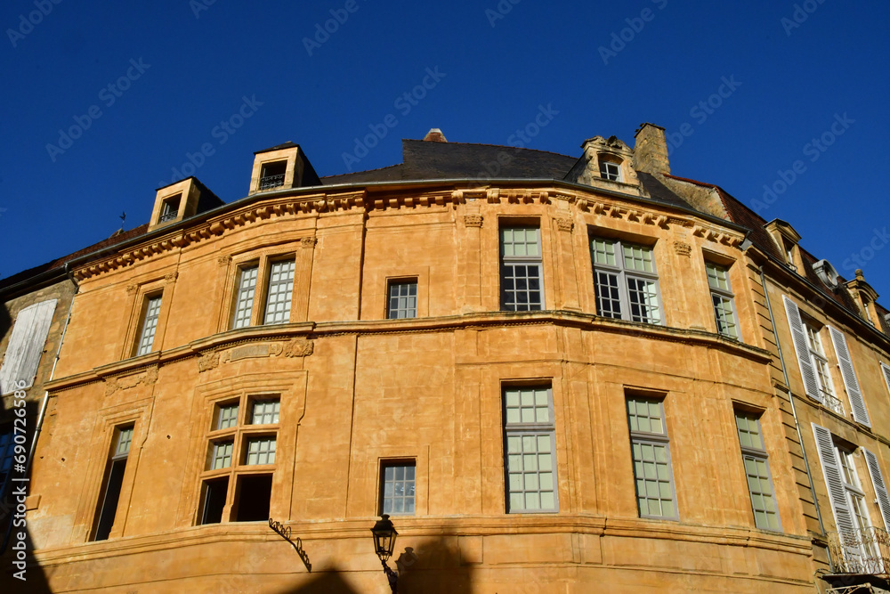 Sarlat la Caneda; France - october 7 2023 : picturesque old city