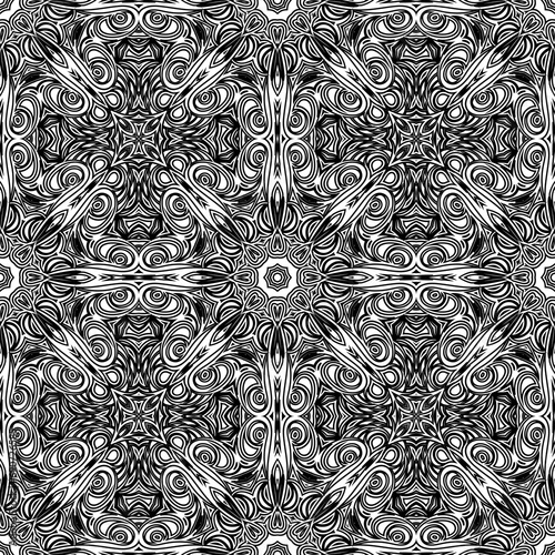 Elegant vector classic pattern. Seamless abstract background with repeating elements.