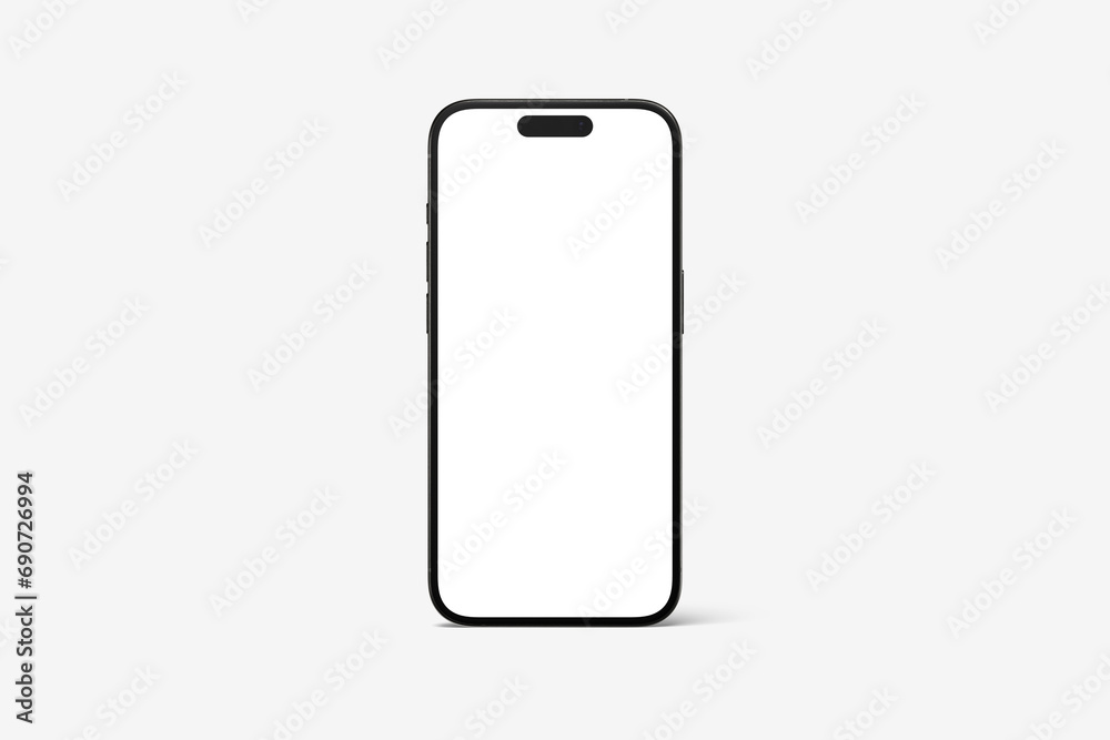 Smartphone mockup with blank screens. isolated on white background. Smartphone mockup with blank screens. isolated on white background.