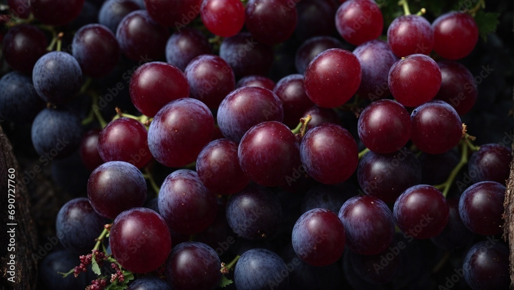 A Colorful Cluster of Grapes