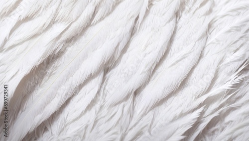 Close-Up of Soft and Fluffy White Fur