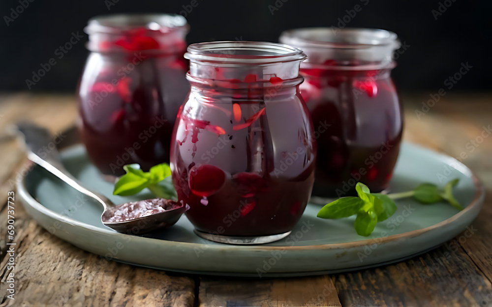Capture the essence of Pickled Beets in a mouthwatering food photography shot Generative AI Capture the essence of Pickled Beets in a mouthwatering food photography shot Generative AI