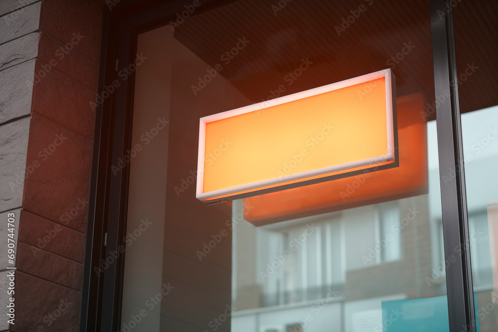 copyspace inside a restaurant, store, office or other