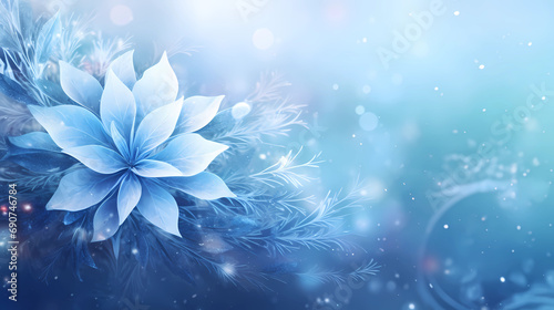 Snowflake Wallpaper | Snowflake Background Floral Design