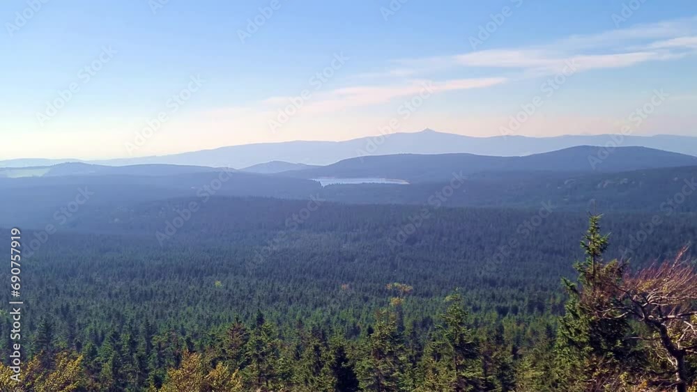 Panoramic view of the beautiful mountain landscape Panoramic view of the beautiful mountain landscape