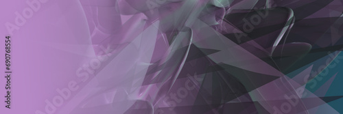 abstract background, banner © Cubitron