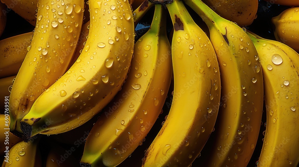 Banana ripe tropical fruit farm wallpaper background