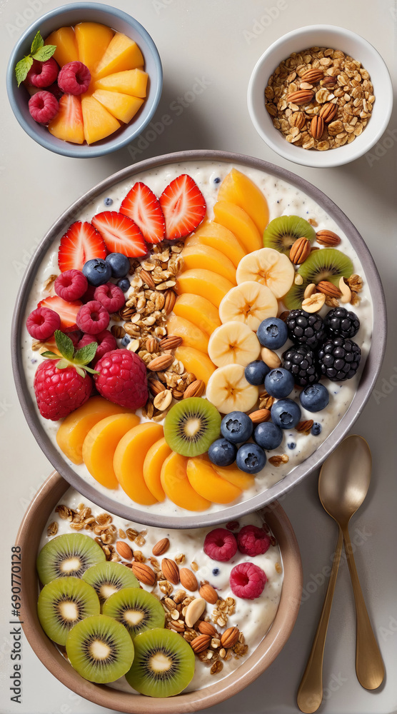 Bowl filled with Fruit salad Bowl filled with Fruit salad