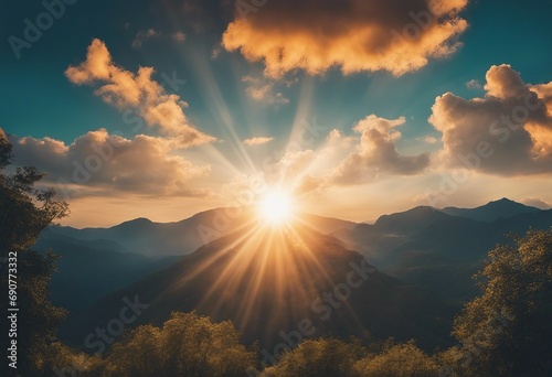 Sky Cloud Sun Light Overlays digital background digital backdrop natural sky skies sun