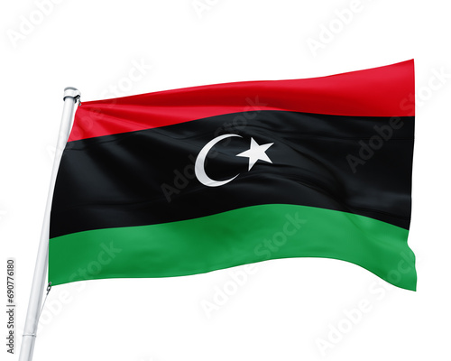 FLAG OF THE COUNTRY LIBYA