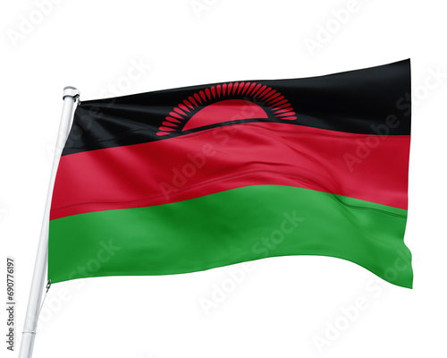 FLAG OF THE COUNTRY OF MALAWI
