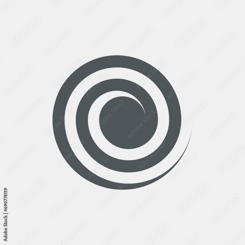 Spiral, swirl, tracery, twist, helix quality vector illustration cut Spiral, swirl, tracery, twist, helix quality vector illustration cut
