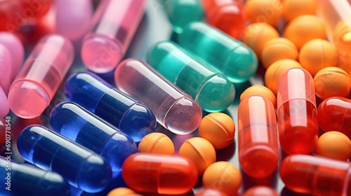 Multi coloured multicoloured pills UHD wallpaper