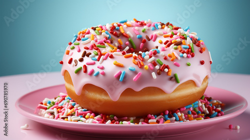 3d rendered photo of donut  © shahriyar