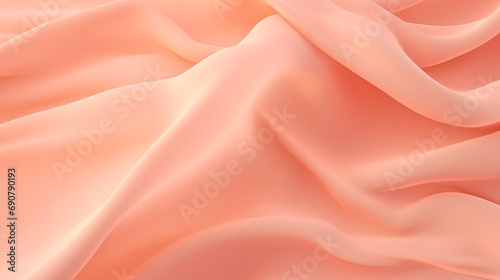 smooth elegant peach silk or satin luxury cloth texture