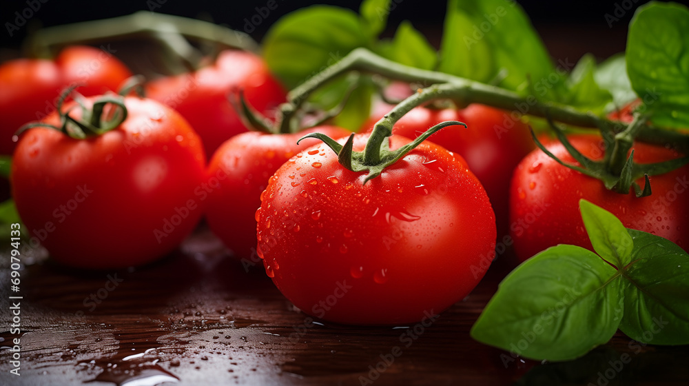 tomatoes on a vine tomatoes on a vine