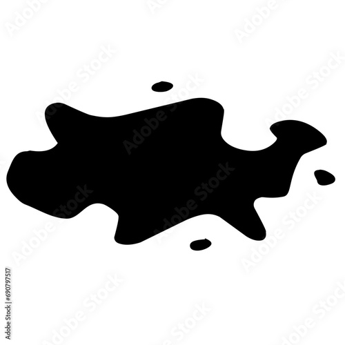 puddle silhouette