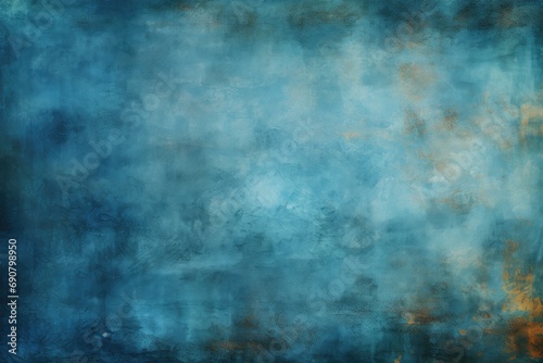 A textured and abstract old grunge design featuring a vintage blue background  creating an artistic and distressed atmosphere with elements of space and texture.