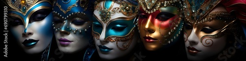 Mystique Unveiled A Captivating Visual Journey into Carnival's Masked Splendor on February 9th