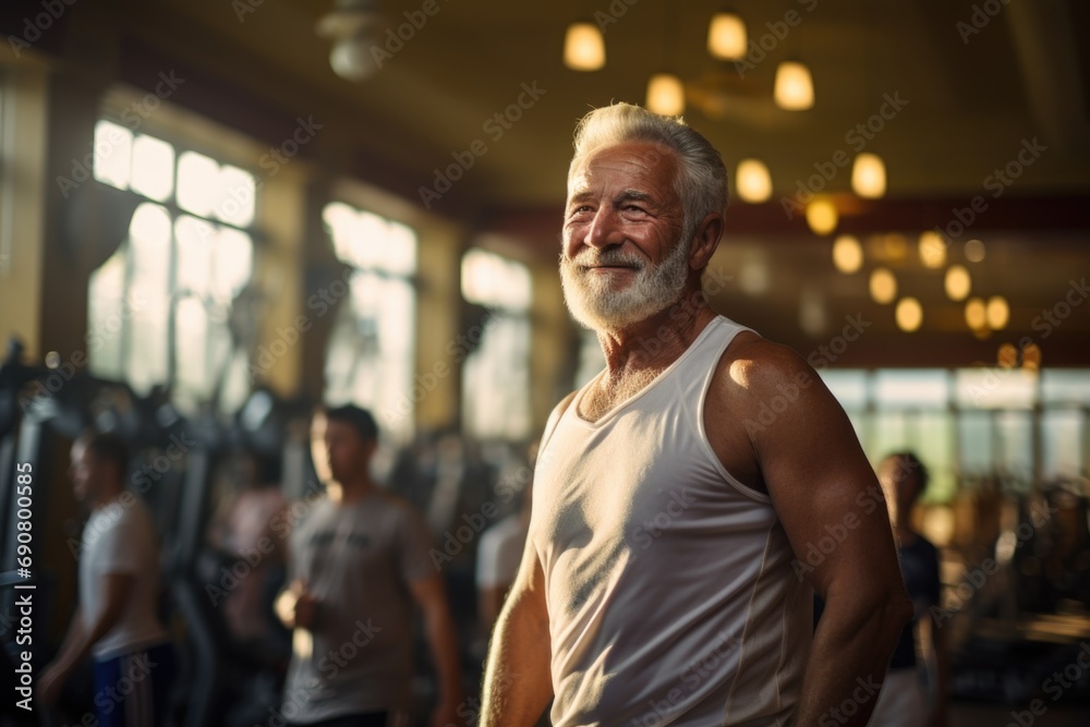 Embracing active aging: the power of retiree fitness for health, vitality, and well-being in the golden years. pensioners fitness , exercise and wellness.