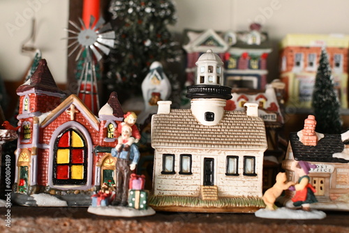 Christmas Village Decoration © Steve