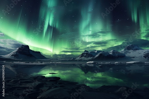 The Northern Lights Rising © FryArt Studio