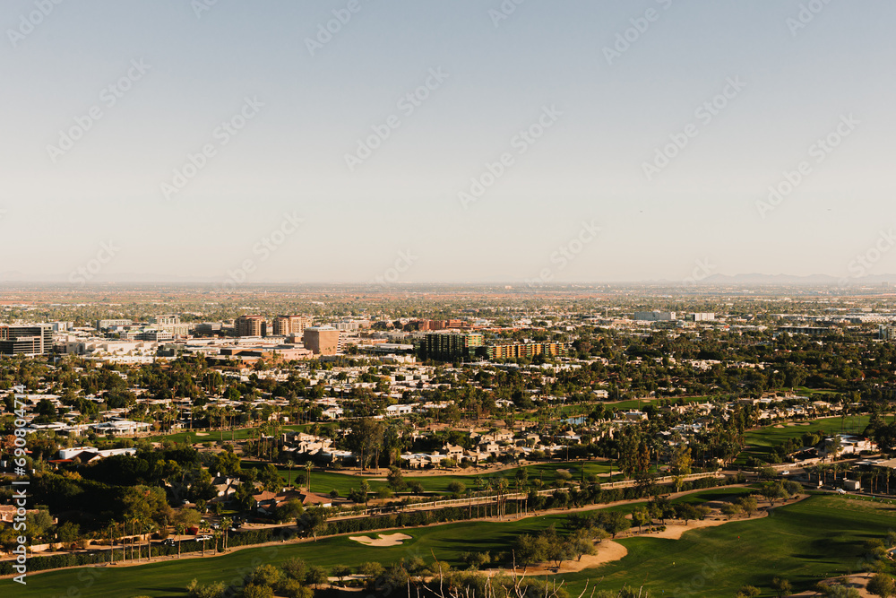 city aerial view - Phoenix, Arizona (Scottsdale)