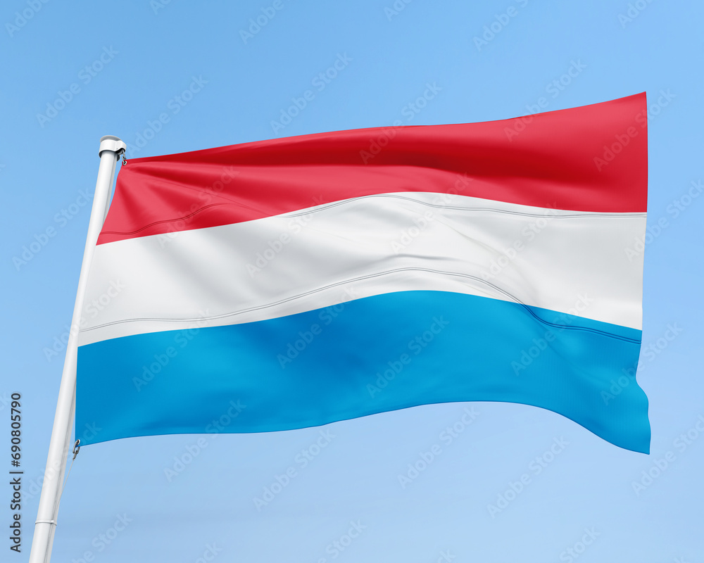 Obraz premium FLAG OF THE COUNTRY LUXEMBOURG